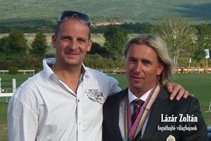 Cserneczky Péter with Lázár Zoltán